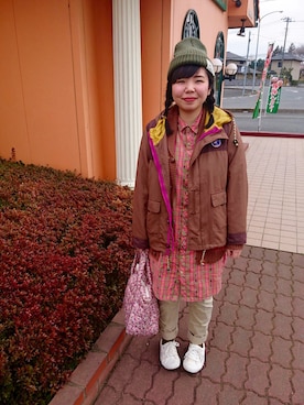 ゆんたんさん(レディース・156cm)の春コーディネート