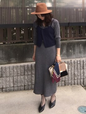 hitoponさん(レディース・160cm)の秋コーディネート