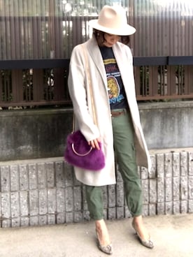 hitoponさん（レディース・160cm）の秋コーディネート