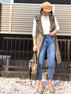 hitoponさん（レディース・160cm）の春コーディネート