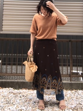 hitoponさん（レディース・160cm）の春コーディネート