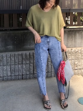 hitoponさん（レディース・160cm）の春コーディネート