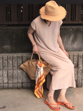 hitoponさん（レディース・160cm）の夏コーディネート