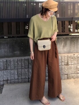 hitoponさん（レディース・160cm）の秋コーディネート