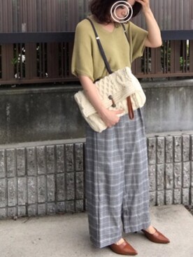 hitoponさん（レディース・160cm）の秋コーディネート