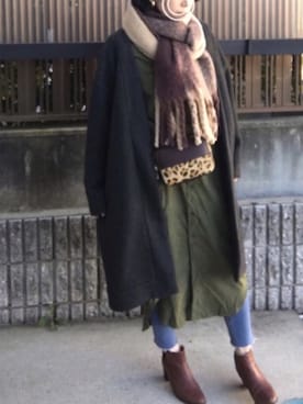 hitoponさん（レディース・160cm）の冬コーディネート