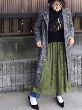 hitoponさん（レディース・160cm）の冬コーディネート