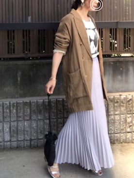 hitoponさん（レディース・160cm）の夏コーディネート