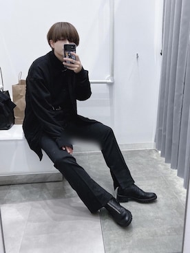 「G.O.C（ジーオーシー）のアイテム（パンツ）」を使った、tao さん（レディース・167cm）の春コーディネート
