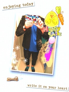 「ラッドミュージシャン」｜「アイテム（チノパンツ）」を使った、やまさん（メンズ・173cm）の春コーディネート