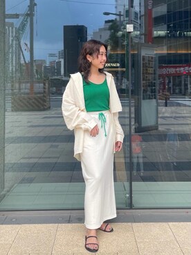 kasaki03さん（レディース・153cm）の夏コーディネート