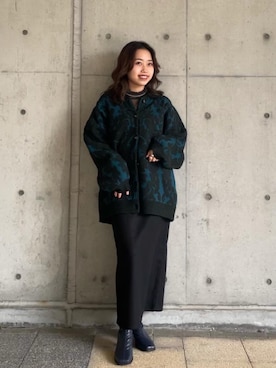「ぶるー」｜kasaki03さん（レディース・153cm）の秋コーディネート