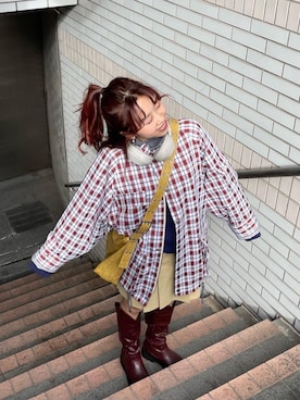 kasaki03さん(レディース・153cm)の冬コーディネート