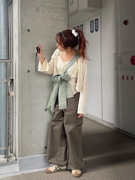 ドロストコットン ワイドパンツ TINA：JOJUN 全2色｜tnj731-0706