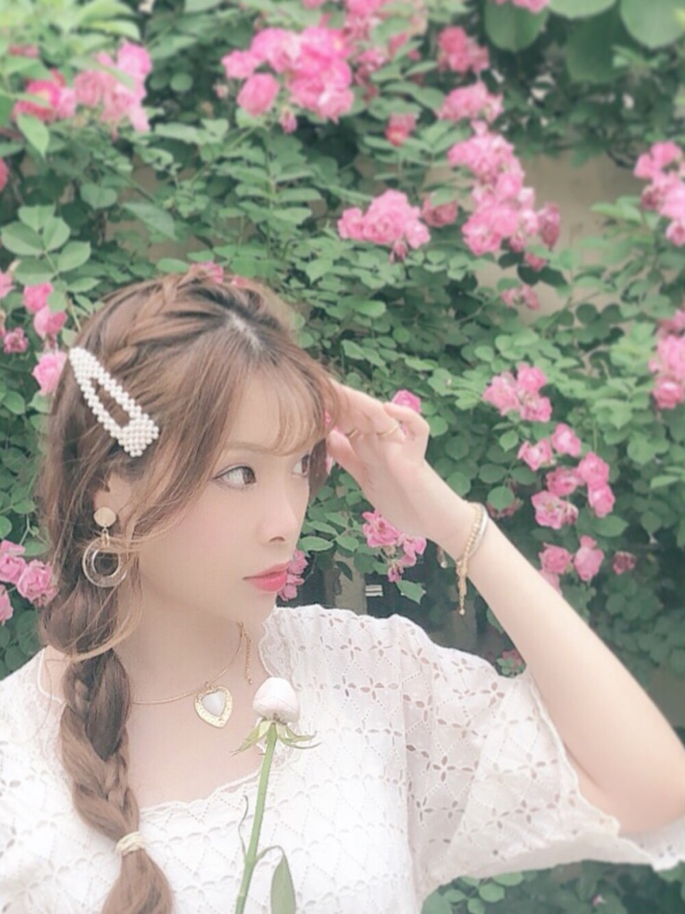 「Another Editionのアイテム（ワンピース、ベージュ系）」を使った、aoiiiさん（レディース・162cm）の春コーディネートの1枚目の写真