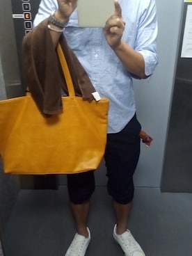 「うつ病」｜高田純一さん（メンズ・176cm）の夏コーディネート