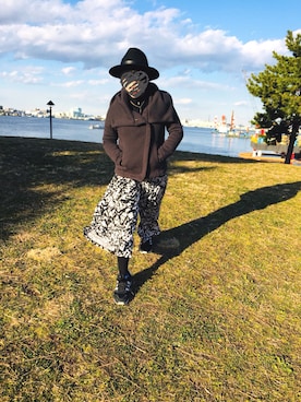 NATSUさん（レディース・153cm）の冬コーディネート