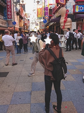 「coen（コーエン）のカラーベレー3（ハンチング/ベレー帽）」を使った、ナナタロスさん（レディース・151cm）の冬コーディネート