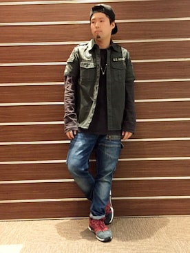 「スボーツミックス」｜HONDAさん（メンズ・171cm）の春コーディネート