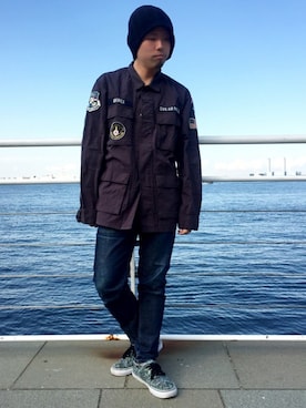 HONDAさん（メンズ・171cm）の春コーディネート