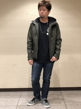 HONDAさん（メンズ・171cm）の秋コーディネート