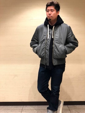 HONDAさん(メンズ・171cm)の冬コーディネート
