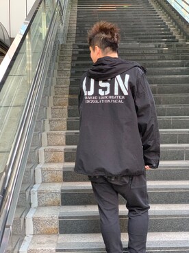 HONDAさん(メンズ・171cm)の春コーディネート