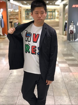 HONDAさん（メンズ・171cm）の春コーディネート