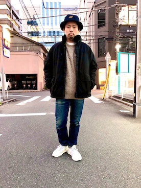 HONDAさん(メンズ・171cm)の冬コーディネート
