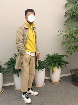 「OLD NAVY（オールドネイビー）のアイテム（ジャケット/アウター）」を使った、lucienchanさん（メンズ・168cm）の冬コーディネート