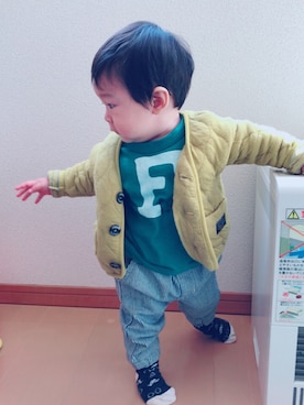 しみちゃんさん（キッズ・70cm）の春コーディネート