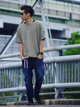 SO®さん（メンズ・178cm）の夏コーディネート