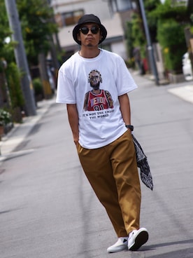 SO®さん（メンズ・178cm）の夏コーディネート