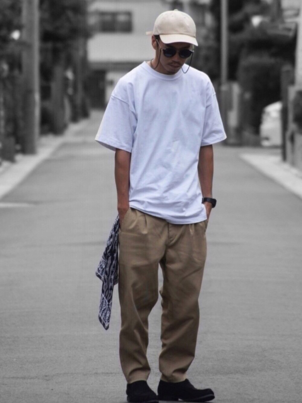 SO®さんの「[fitfor / フィットフォー] SOLID BASE | LOOSE（fitfor）」を使ったコーディネート