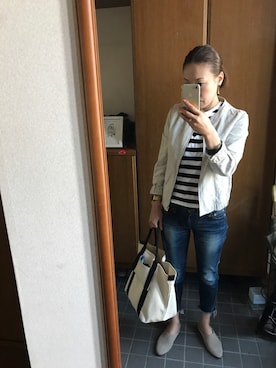 「ドラフトアングリッド」｜yuki☆さん（レディース・157cm）の春コーディネート