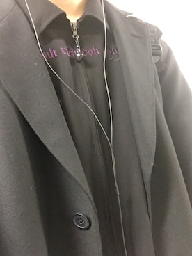 「SHAREEF（シャリーフ）のアイテム（その他）」を使った、Y_Hiiroさん（メンズ・181cm）の冬コーディネート