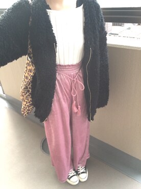 Sさん(レディース・154cm)の冬コーディネート