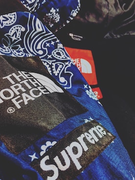 「northface」｜「アイテム（ナイロンジャケット）」を使った、SHOGO.Uさん（メンズ・185cm）の冬コーディネート