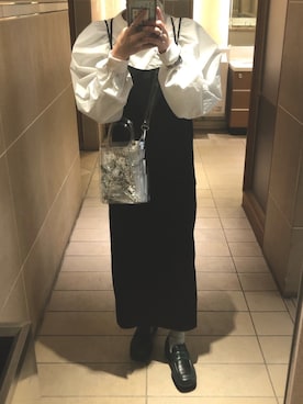 「MARNI（マルニ）のアイテム（シューズ）」を使った、sさん（レディース・158cm）の秋コーディネート