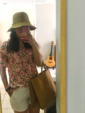 「hotsummer」｜ALさん（レディース・170cm）の夏コーディネート