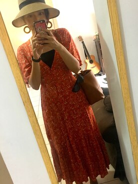 「hotsummer」｜ALさん（レディース・170cm）の夏コーディネート