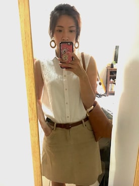 「hotsummer」｜ALさん（レディース・170cm）の夏コーディネート