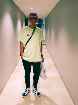 Jordan ジョーダン のtシャツ カットソー グレー系 を使った人気ファッションコーディネート Wear