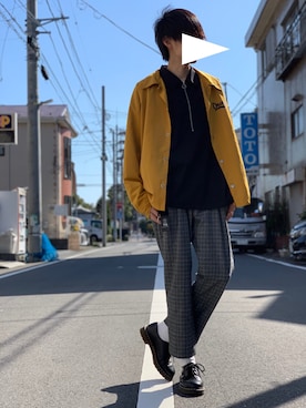 REIさん（メンズ・172cm）の春コーディネート