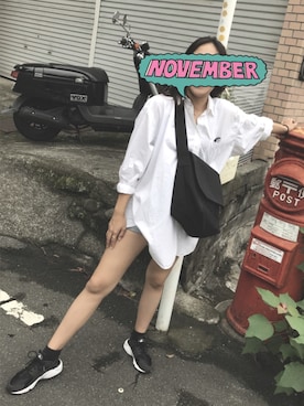「アイテム（PC・スマホグッズ/家電）」を使った、ちーくわさん（レディース・162cm・20代）の秋コーディネート