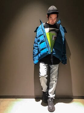 「DIESEL（ディーゼル）のアイテム（その他アウター）」を使った、kooook1さん（メンズ・173cm）の秋コーディネート