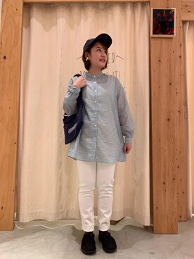 「coen」｜coen うちださん（レディース・156cm）の春コーディネート