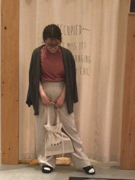 「coen」｜coen うちださん（レディース・156cm）の春コーディネート