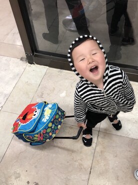 トンス＋61さん（キッズ・90cm）の春コーディネート