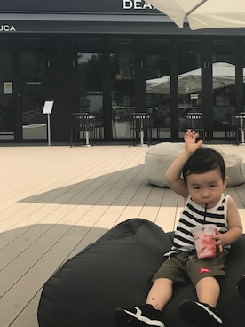 トンス+61さん(キッズ・90cm)の春コーディネート